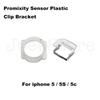 10set Front Camera Proximity Sensor Plastic Bracket Holder Clip For iphone 5 5s 5c 6 6S 7 8 Plus X XR XS 11 Pro Max Ring Cap