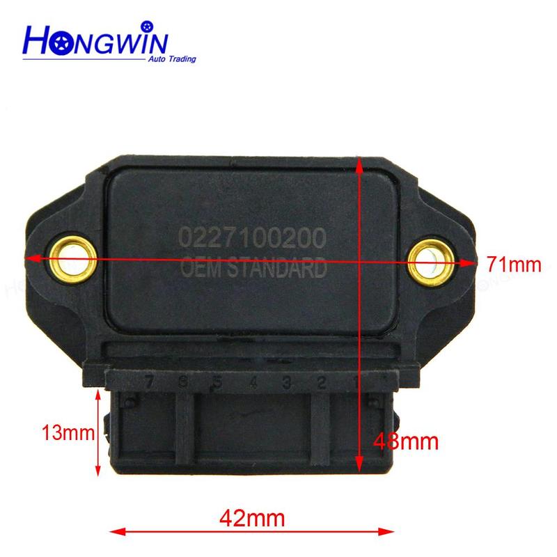 0227100200 0227100204 Ignition Control Module Fits Opel Astra Fiat Alfa Romeo Porsche 911 BMW 1989-1993 K100 RS LT