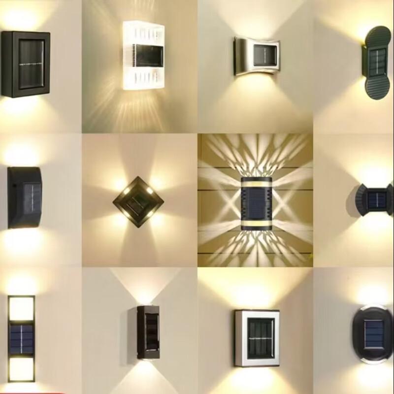 Solar Powered 1-LED Cylindrical Garden & Lawn Light