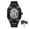 MEGIR Marke Mode Mechanische Uhr für Herren Sport Hohl Ausgeschnitten Automatische Armbanduhr Leuchtend Wasserdicht Uhr Reloj Hombre 8602