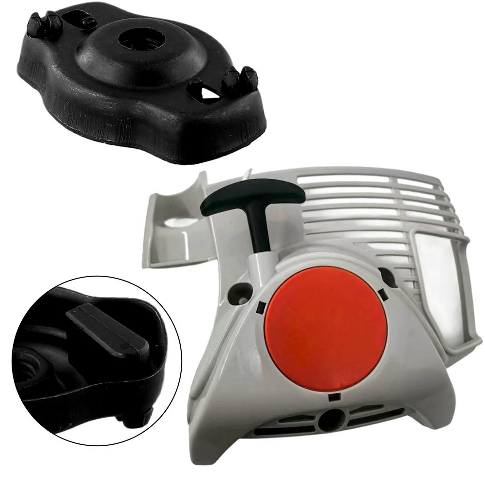 Engine Pull Start Recoil Assembly with 4140 190 2010 Starter Pawl Cup Compatible with For FS70R FC70 Models Outdoor Equipment