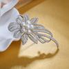 Fashion Gifts For Women Flower Crystal Rhinestone Zinc Zinc Alloy Accessories Brooches Pins Corsage Jewelry