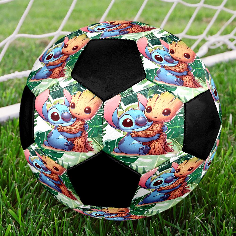 Stitch Theme Size 5 Soccer Ball, Suitable for Both Indoor and Outdoor Matches, a Gift Suitable for Everyone.