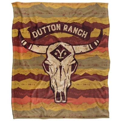 Cobertor Yellowstone Silky Skull Supermacio