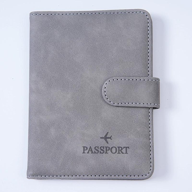 Passport Holder Cover Wallet RFID Blocking Leather Card Case Travel Accessories for Women Men