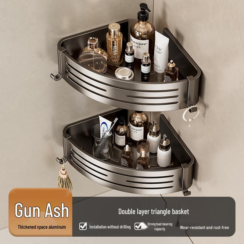 Wandmontierter, faltbarer Badezimmer-Handtuchhalter ohne Bohren