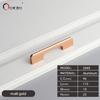 Oukali 400mm Good Quality Modern Contemporary Furniture Simple Cabinet Wardrobe Cabinet Door Drawer Aluminum Alloy Long Handles