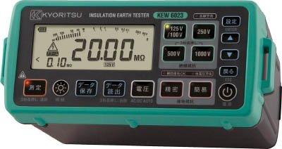 

Цифровий вимірювач опору Kyoritsu Electric Meter 6023 Ізоляція/заземлення чорний