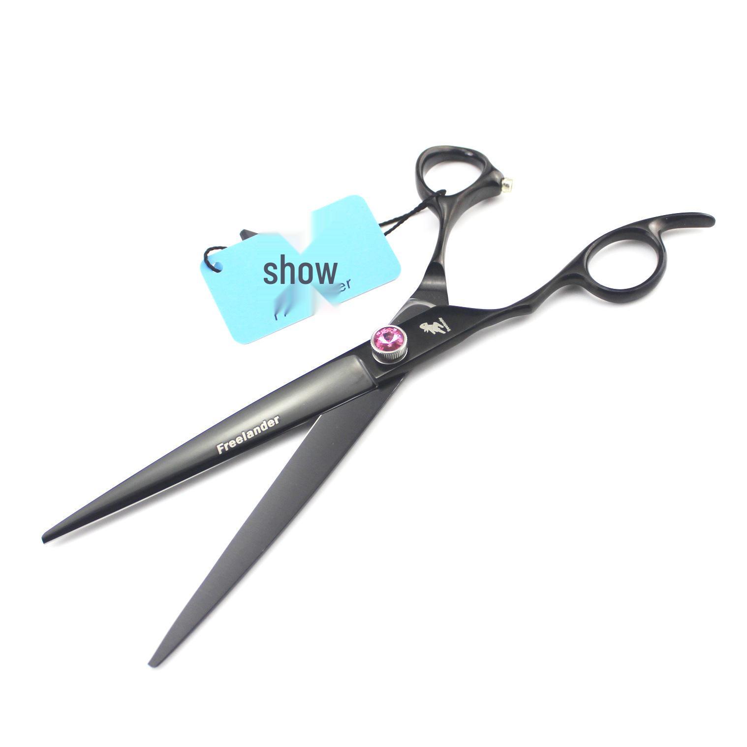 7.5 God Walker Left-Handed Black Pet Shears with Bag Default