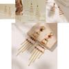 Elegant Geometric Crystal Stone Earrings For Women Trendy Gold Plated Design