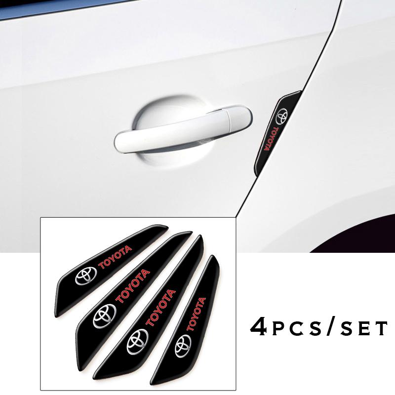 Car exterior annual inspection stickers Car door anti-collision scratch resistant decorative stickers for Toyota Corolla Camry LQ2