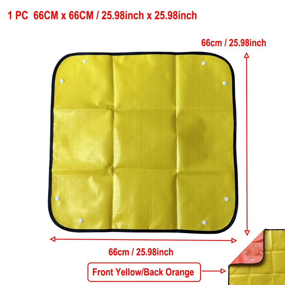 1Pc New Home Gardening Supplies Planting Mat Potting Pad Foldable Garden Plant Flower Pot Reusable Transplanting Waterproof Mats