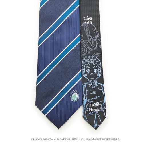 [Florence Spec] JoJo's Bizarre Adventure Part 4 Tie by Koichi Hirose JJN000006-003 Navy 2 Standard