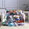 3D KOF game Cartoon blanket Warm Flannel blankets Soft and comfortable blanket Home Travel Blankets bed linings Birthday Gift