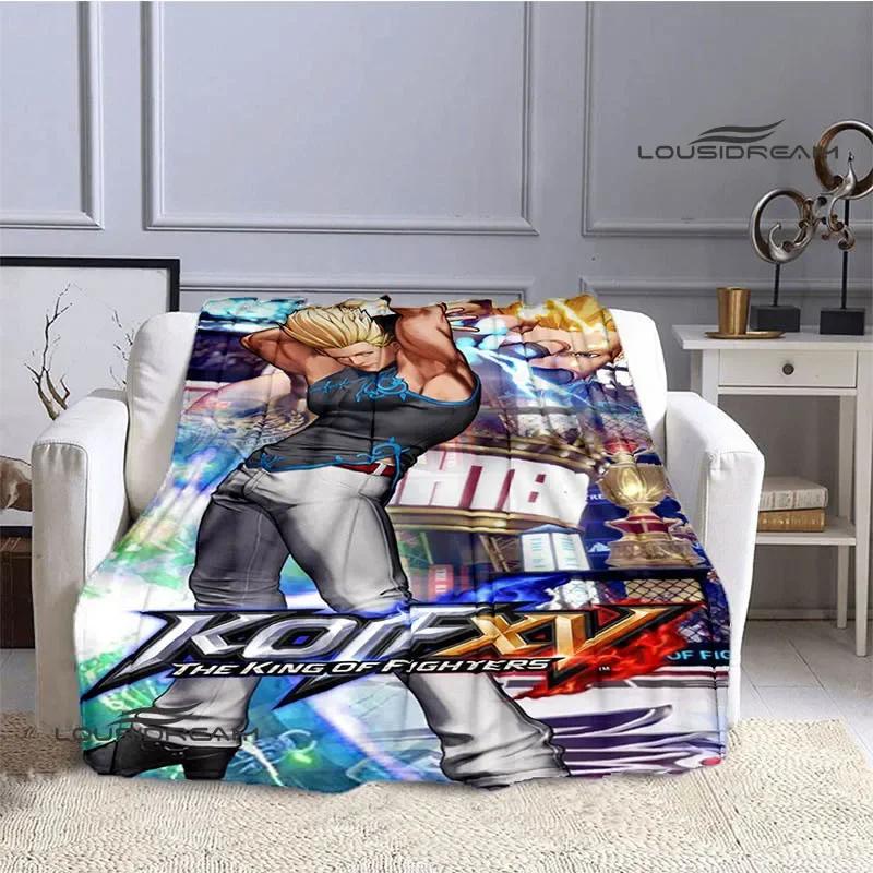 3D KOF game Cartoon blanket Warm Flannel blankets Soft and comfortable blanket Home Travel Blankets bed linings Birthday Gift