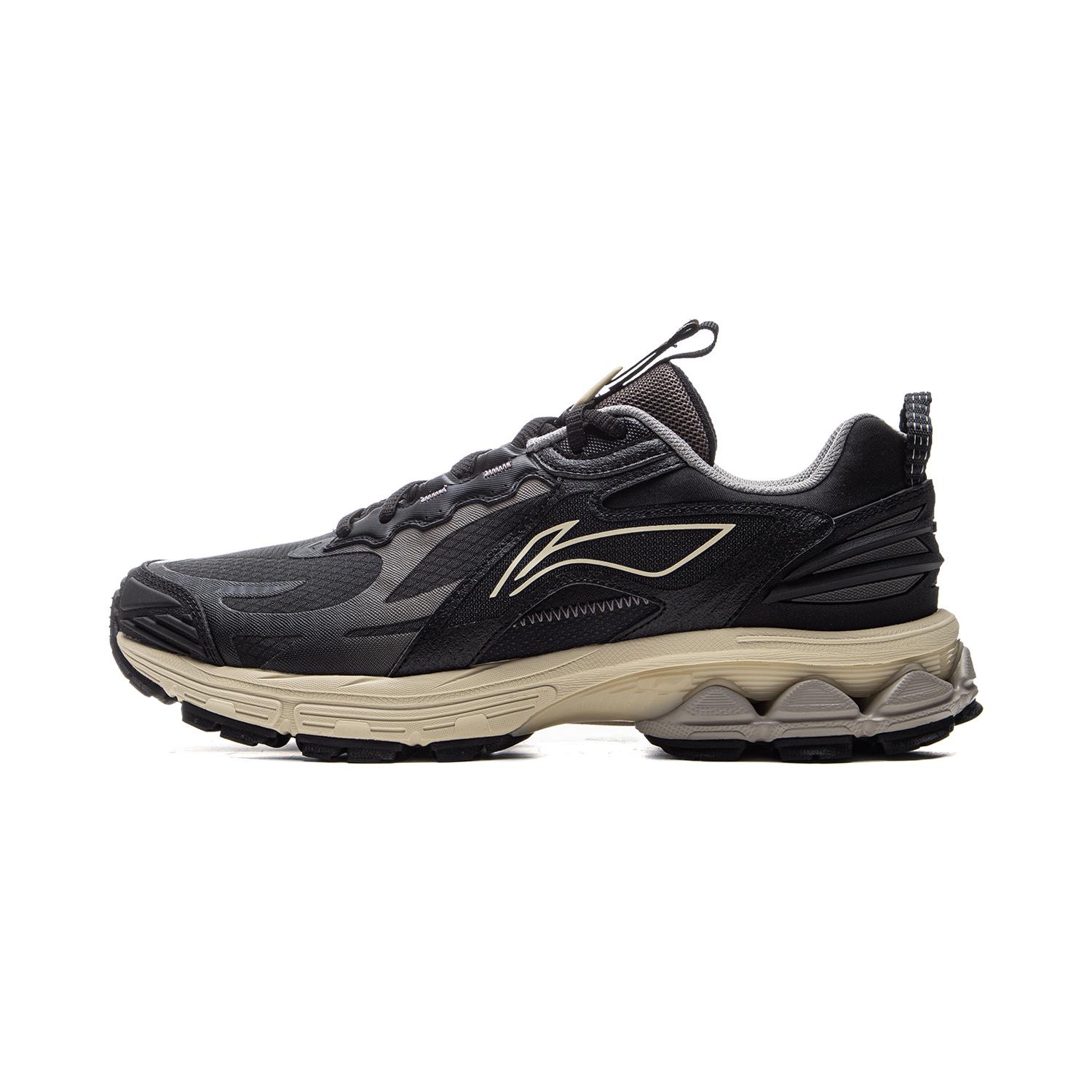 Li Ning Fuyiao 2.0 Trail Men Low Top Running Shoes Black ARXU011-3 39