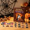 Halloween Party Favors Advent Calendar Faux Diamond Art Kit 24 Day Countdown Countdown Surprise DIY Hanging Ornaments Craft Kit for Adults Holiday
