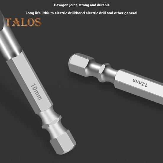 1/4-teiliges Bohrerset, hohe Härte, rostfrei, multifunktional, verschleißfest, vierschneidige Sägezahn-Exzenterbohrer