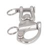 316 Stainless Steel Jaw   Snap Shackle for Sailboat Spinnaker Halyard 01#
