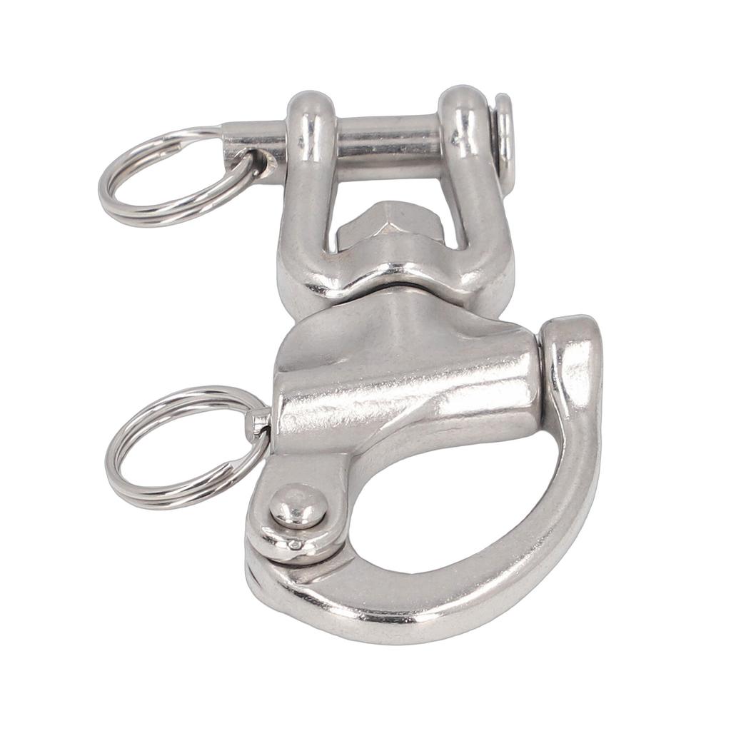 316 Stainless Steel Jaw Snap Shackle for Sailboat Spinnaker Halyard 01#