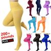 Plus Size 120D Velvet Tights For Women Sexy Solid Color Pantyhose Female 14 Colors Elastic Panty Hose Soft Fashion Leggings New