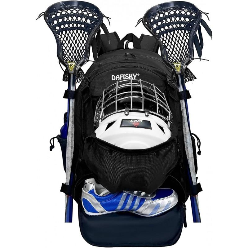 Large Hockey Backpack With Dual Stick
