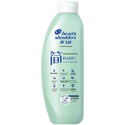 Head & Shoulders Serie Semplice Shampoo Delicato Antiforfora e Controllo Sebo