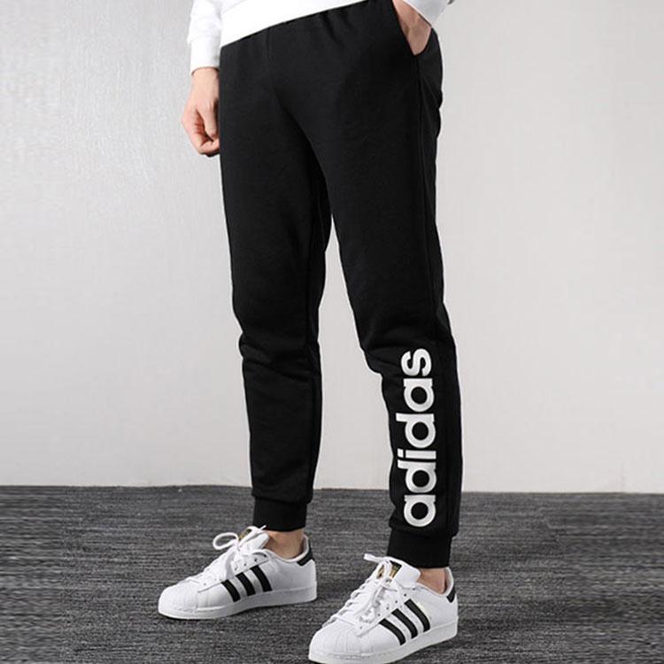 Adidas NEO Label Tapered Knit Sweatpants Men Bottoms Black DM4277