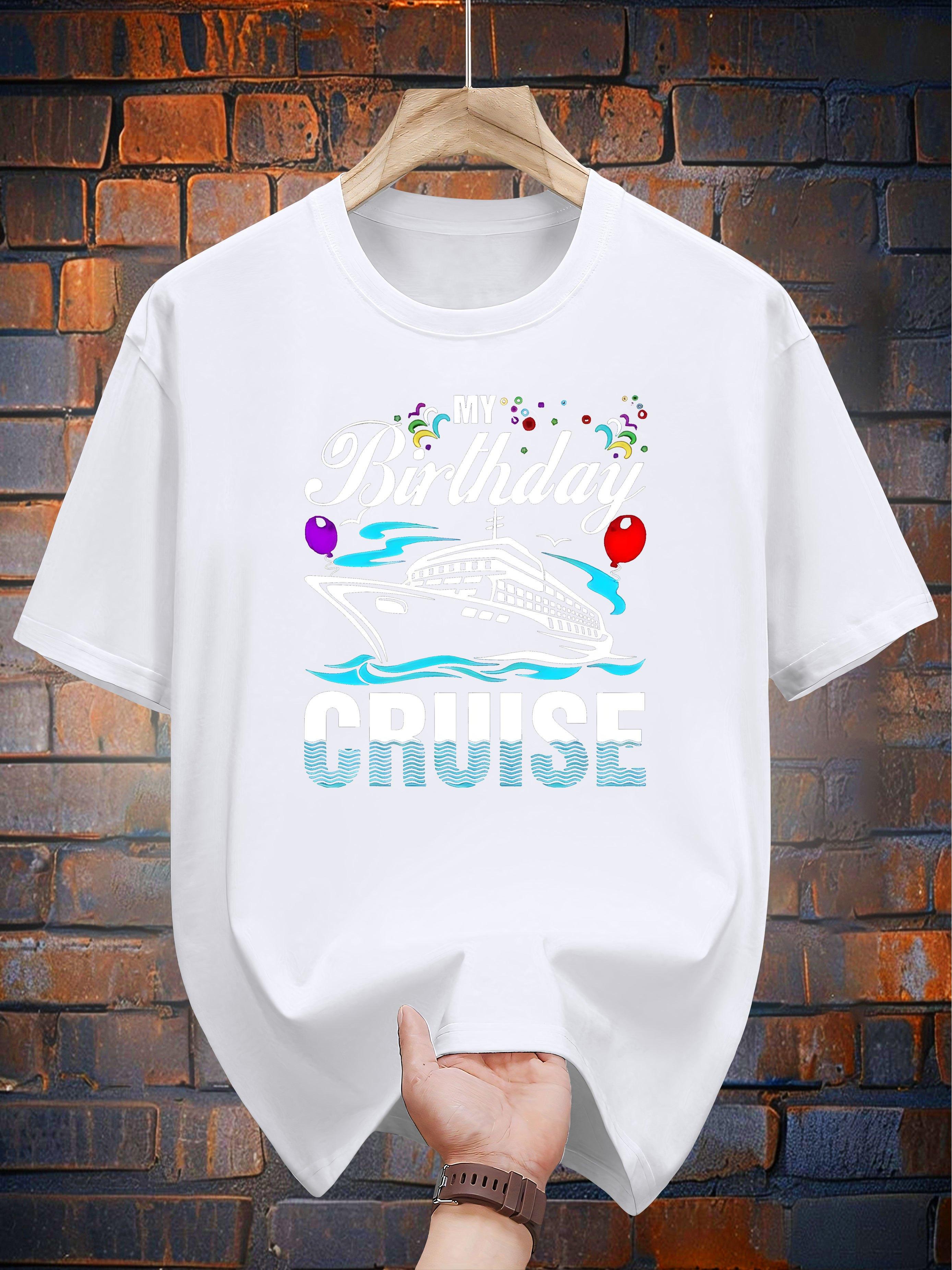 

100% Cotton Graphic T-shirt - Casual Summer Short Sleeve Tee with 2nd Grade Cruise Print S