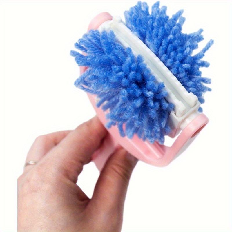 DIY Hand-operated Embellish Hand Knit Machine Pink Easy Weaver Knitter Portable Mini Spool Knitters Home DIY Sewing Craft