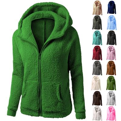 Herfst Winter Dames Sherpa Pullover Hoodie, Pluche Fleece Hooded Sweatshirt met Gezellige Voering, Oversized Casual Streetwear Top voor Koud Weer