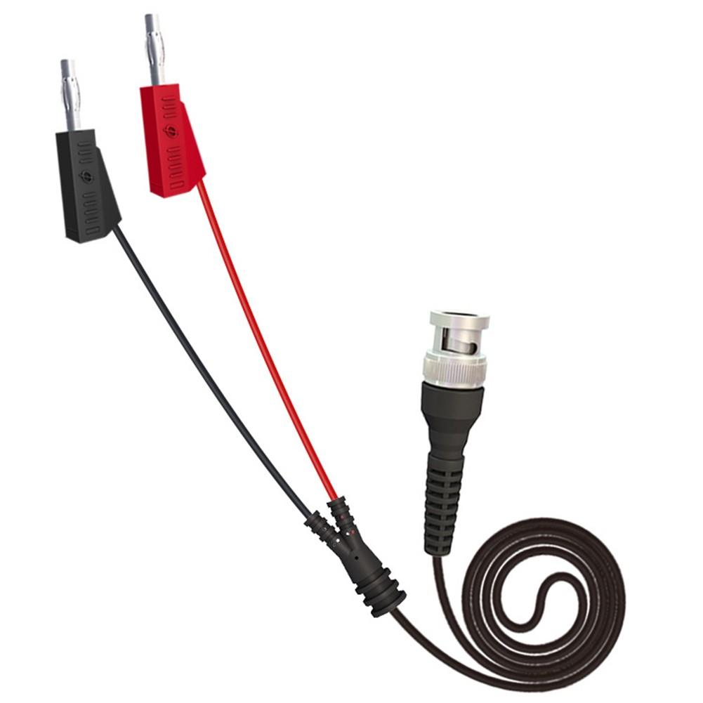 BNC to Dual Banana Hole Test Leads Cable for Lab and Industrial Applications