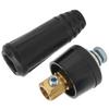 Quick Connector Socket and Plug Electric Welding Cable Connect Fittings Accessories 50 70Type A