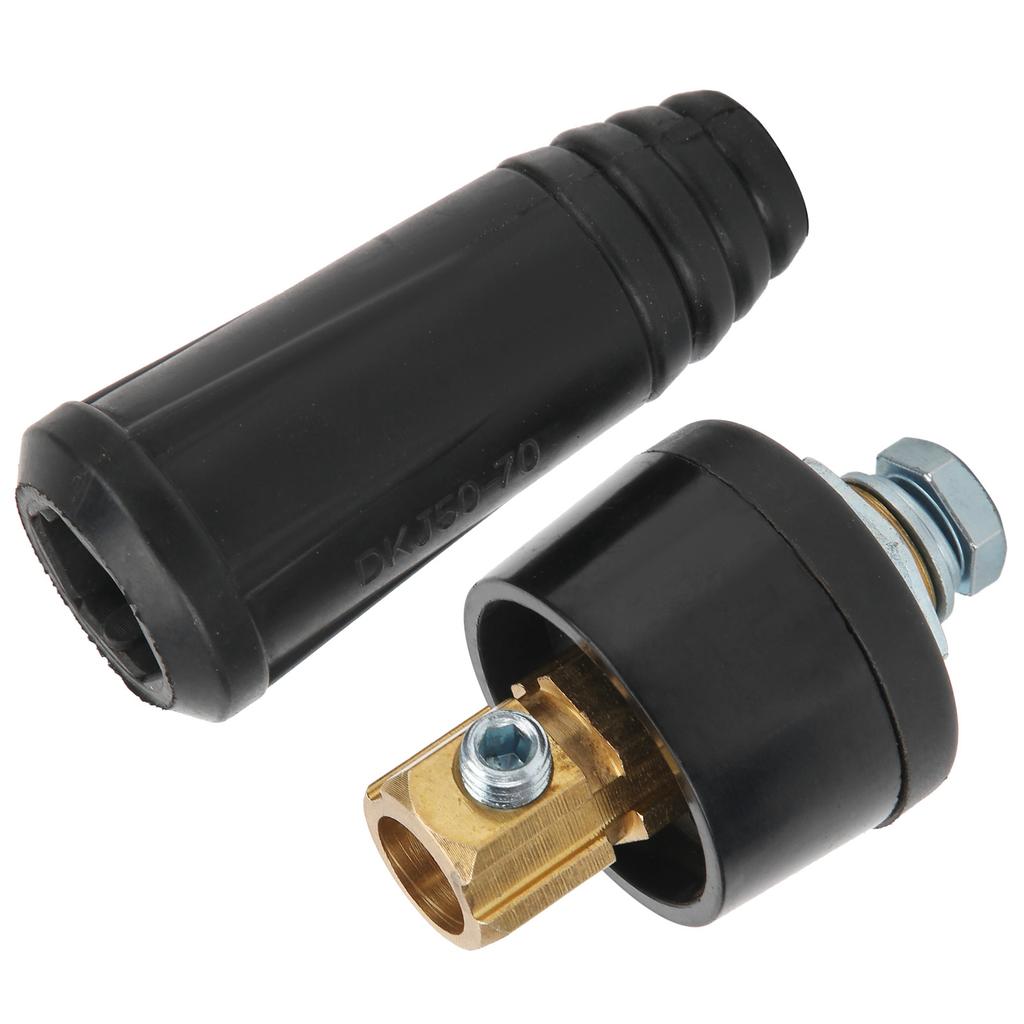 Quick Connector Socket and Plug Electric Welding Cable Connect Fittings Accessories 50 70Type A