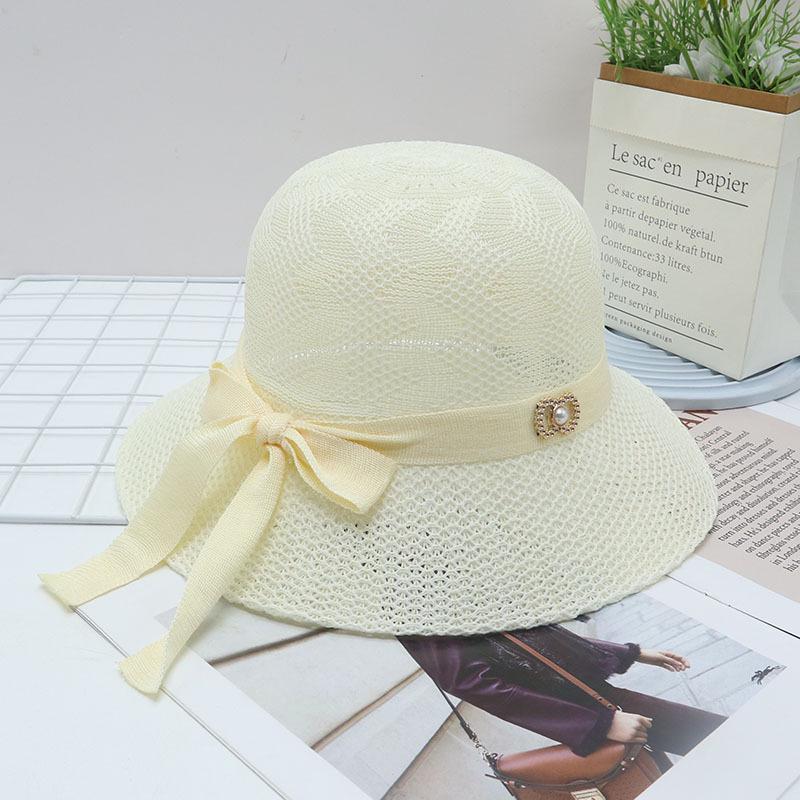 Women's Summer Wide Brim Straw Sun Hat for Beach & Vacation