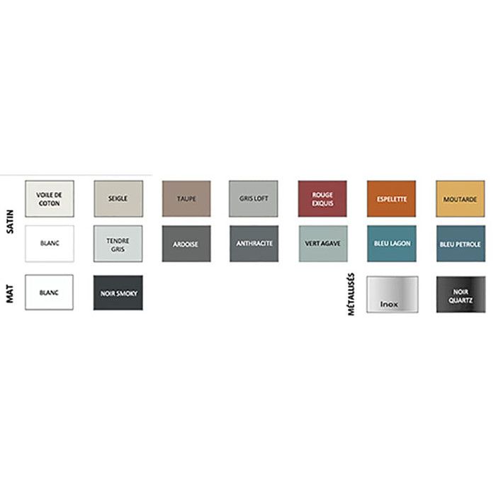 Peinture - v33 - voile de coton - satiné - 750ml - haute résistance pour cuisine