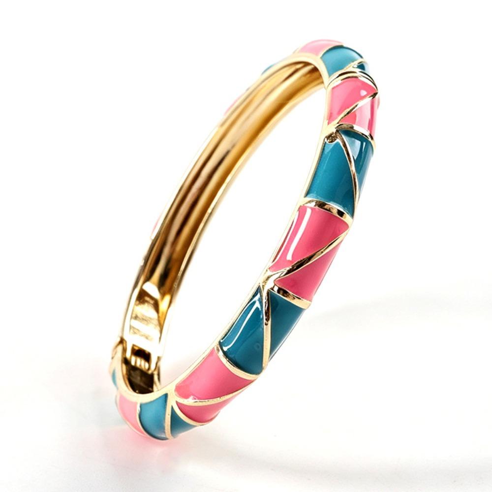 Willow Leaf Chinese Bamboo Joint Bangle Grid Bamboo Women's Hand Bracelet Ladies