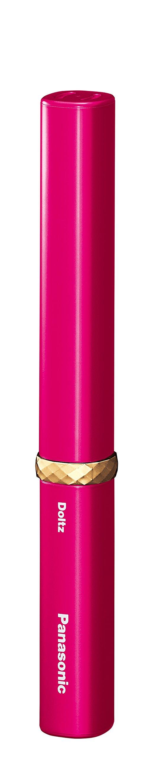 

Электрическая зубная щетка Panasonic Pocket Dolts Extra Fine Bristle Type Rouge Pink EW-DS1C-RP