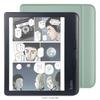Kobo Libra Colour (Black) with Basic Sleep Cover (Garden Green) Set / Color Compatible / Writing Function / Tablet / E Ink / 7-inch / E-reader / 32 GB