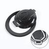 Carbon Fiber Look Fuel Tank Cover Trim Accessories Gas Door For Dodge Challenger 2008-2023 ABS Car Fuel Tank Cap Trim Sticker