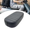 Bicycle Manned Seat Pad Rear Passenger Cushion Practical Universal Leather Soft Saddle