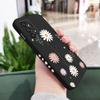 Green Daisies Phone Case For Samsung A73 A53 A33 A23 A13 A03 A03S A04 A04S A72 A52 A52S A32 A22 A12 A02S A02 A71 A51 4G 5G