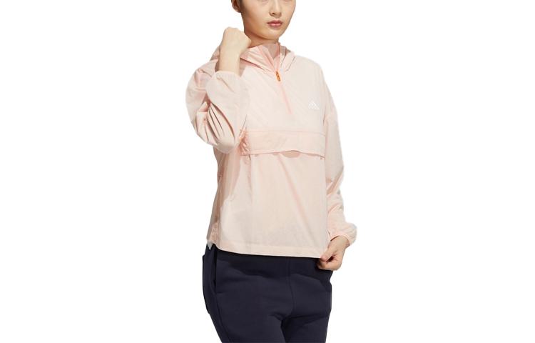 Adidas Jackets Women s Steam White Pink Hooded Moderate Other GP0657 M