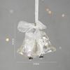 Acrylic Christmas Tree Hanging Ornaments Elk Angel Doll Bell Pendant 2024 Merry Christmas Decoration for Home Xmas New Year 2024