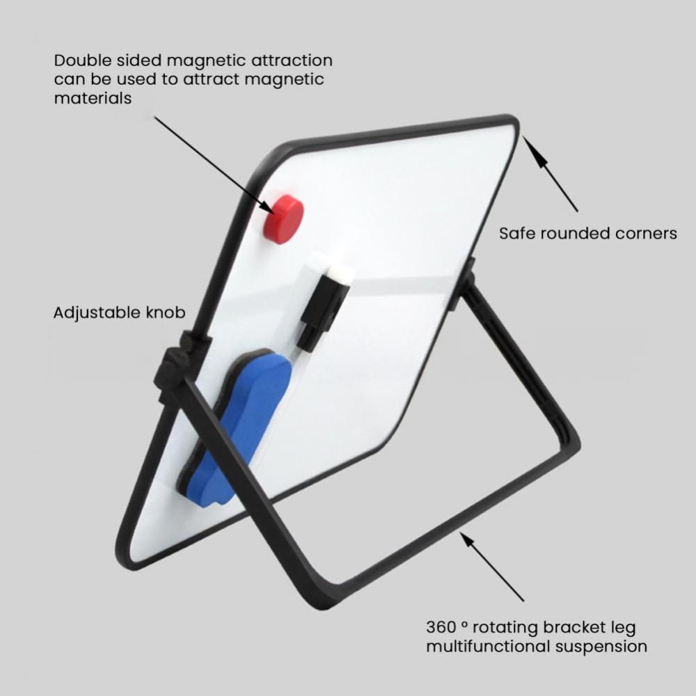 with Stand Dry Erase White Board Portable Desktop Dry Erase Board  Memo To Do List