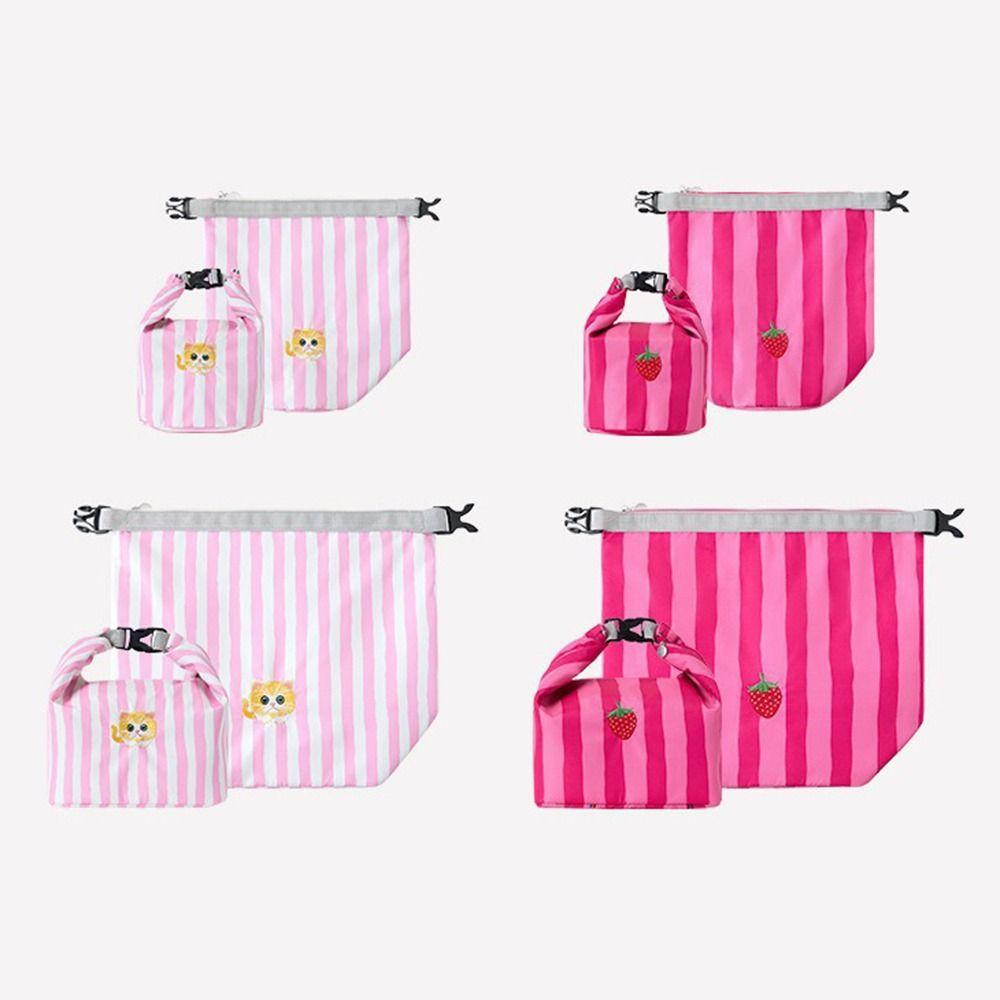 Insulated Thermal Cooler Box Cat Print Food Container Bag Fashion Thermal Lunch Pouch  Travel