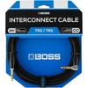 BOSS Boss TRS Cable BCC-20-TRA 6m Long L-Shape-Straight Plug Instrument Cable Shield Footswitch E...