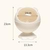 Spherical Design Vanity Accessories Storage Holder Dustproof Scrunchie Storage  Hair Accessories