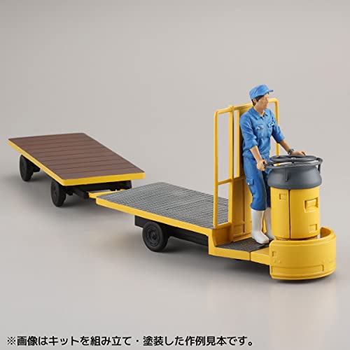Kaiyodo ART PLA Zookeeper and White Rhino Set, Unpainted and Unassembled Plastic Model Kit AP006