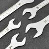 Thin Fastener Spanner with Markings Rust-Resistant for Home Repair, Maintenance Tasks, and Narrow Access Fastener Use